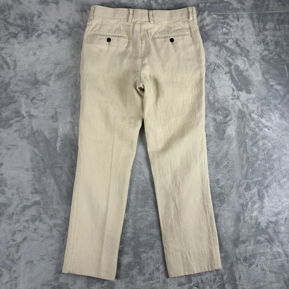 Spier & Mackay Mens 32x28 Slim Normal Trousers Cotton Cashmere Blend
